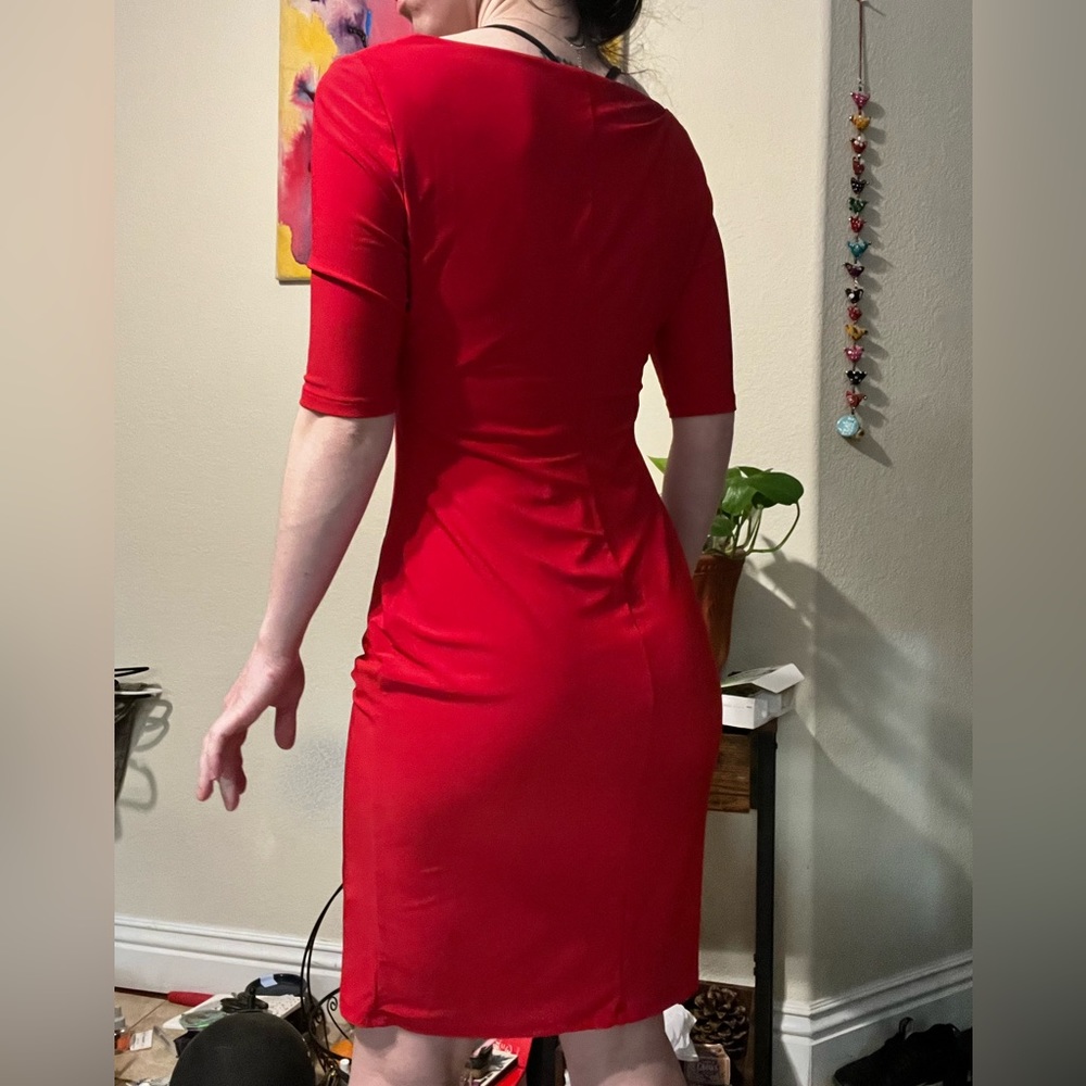 Red Ralph Lauren Dress - Picture 2 of 2